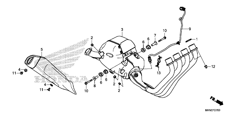 EXHAUST MUFFLER