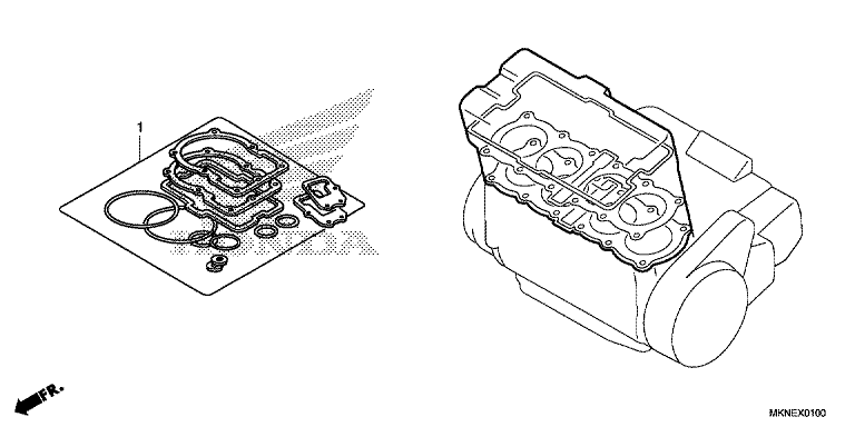 GASKET KIT A