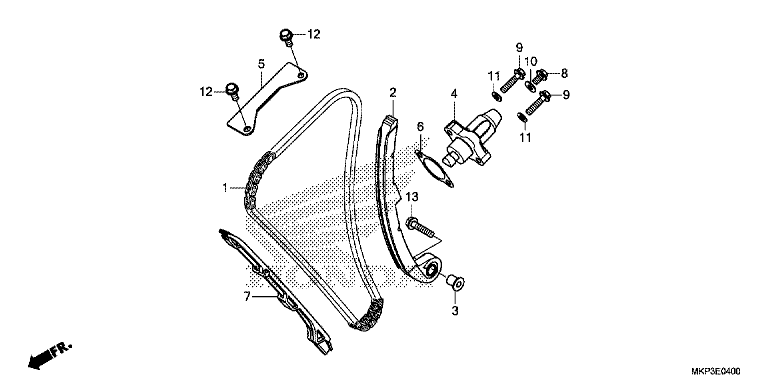 CAM CHAIN/TENSIONER
