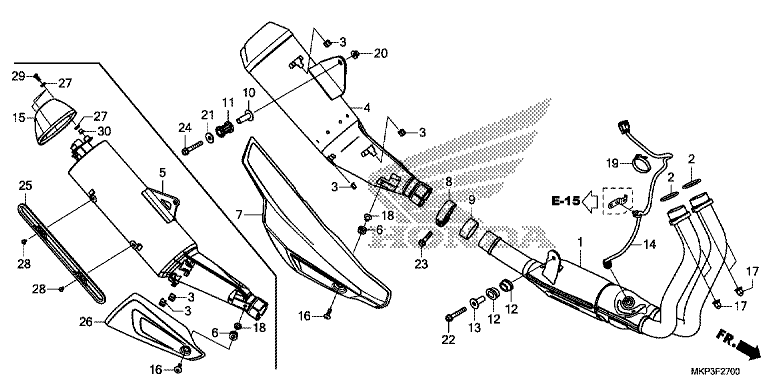 EXHAUST MUFFLER