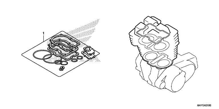 GASKET KIT A