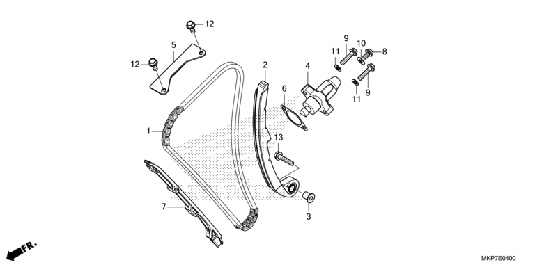 CAM CHAIN/TENSIONER