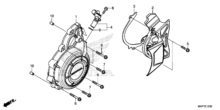 ALTERNATOR GENERATOR COVER