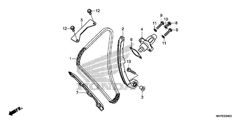 CAM CHAIN/TENSIONER