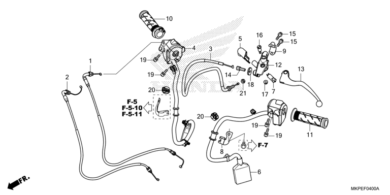 HANDLE LEVER/SWITCH/CABLE