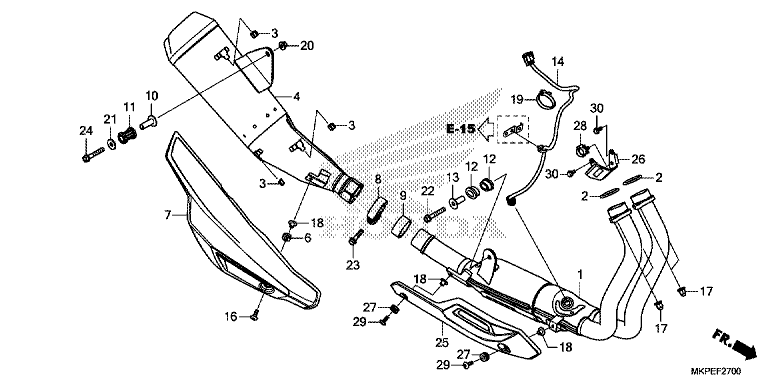 EXHAUST MUFFLER