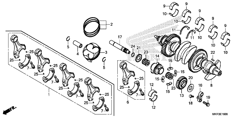 CRANKSHAFT/PISTON