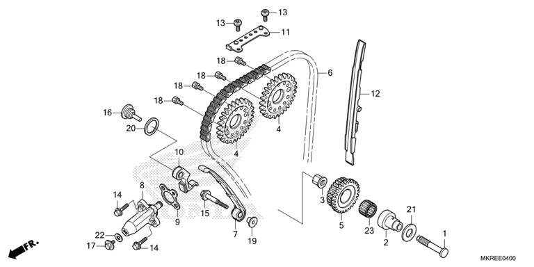 CAM CHAIN/TENSIONER