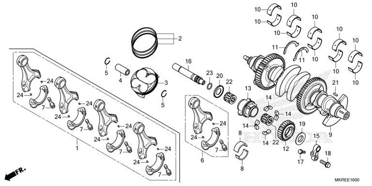 CRANKSHAFT/PISTON