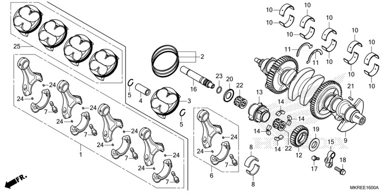 CRANKSHAFT/PISTON