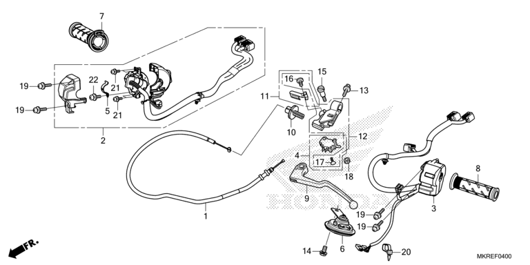HANDLE LEVER/SWITCH/CABLE