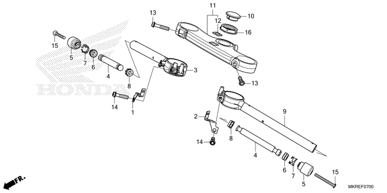 HANDLE BAR/TOP BRIDGE