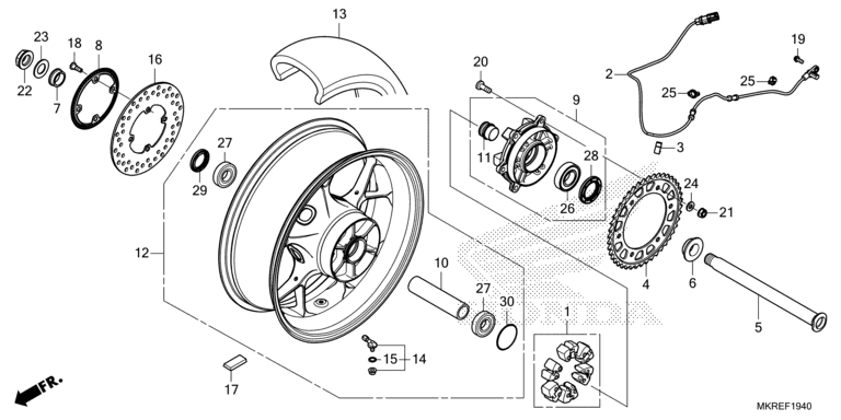 REAR WHEEL