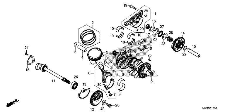 CRANKSHAFT/PISTON