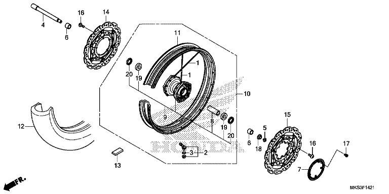 FRONT WHEEL (2)