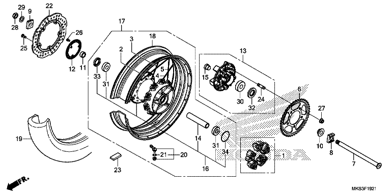 REAR WHEEL (2)