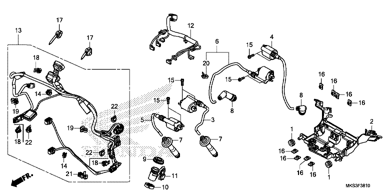 SUB HARNESS/IGNITION COIL
