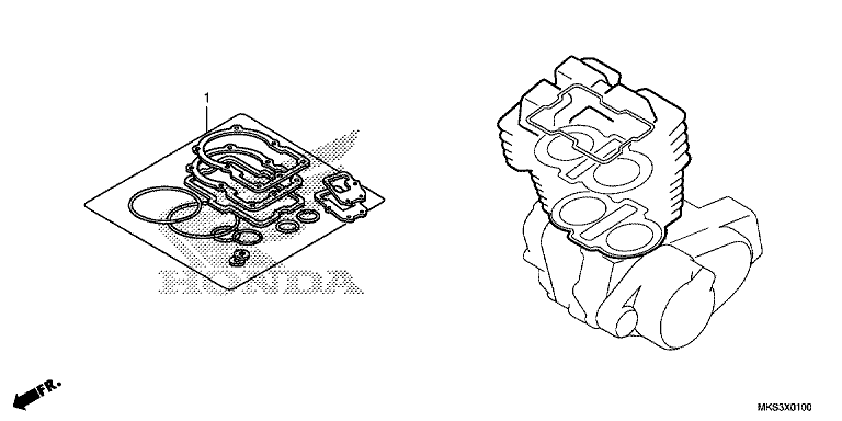 GASKET KIT A