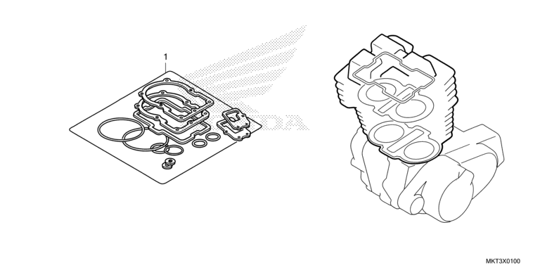 GASKET KIT A