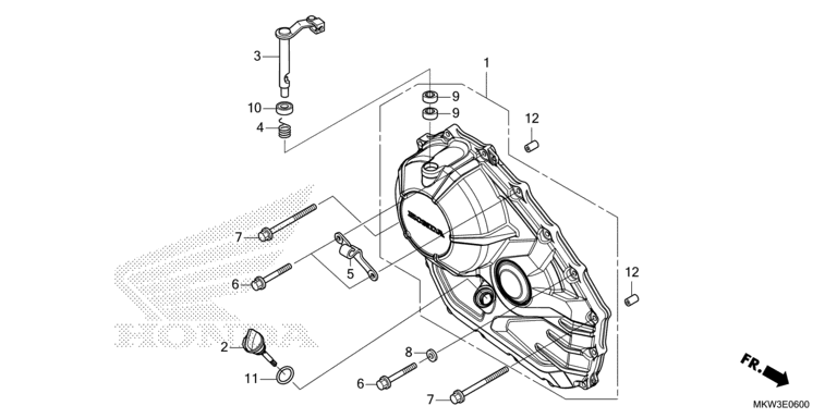 RIGHT CRANKCASE COVER (NC750XA)