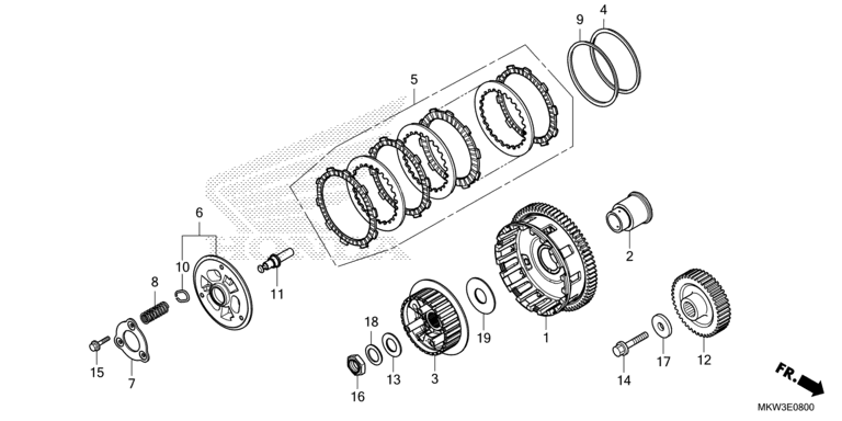 CLUTCH (NC750XA)