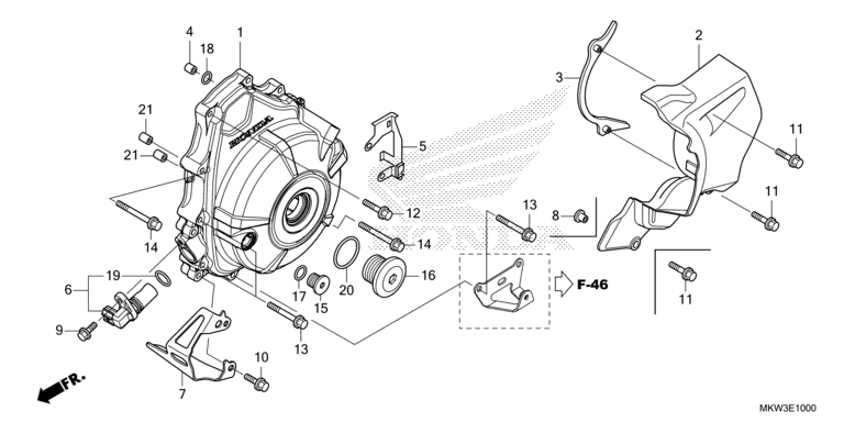 ALTERNATOR GENERATOR COVER