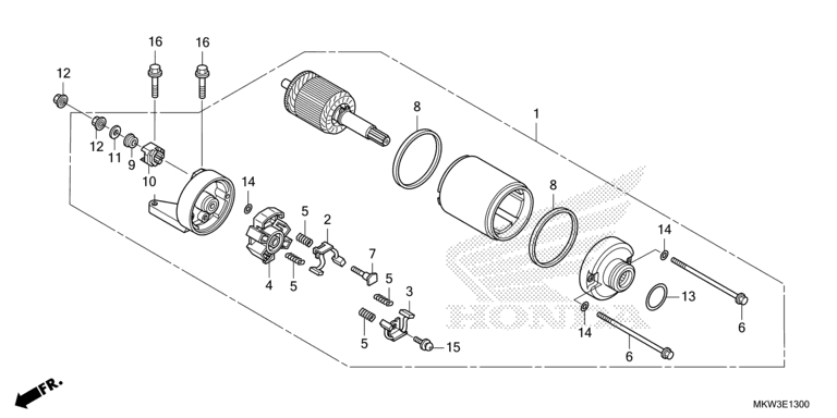 STARTING MOTOR