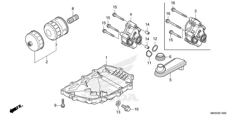 OIL PAN/OIL PUMP