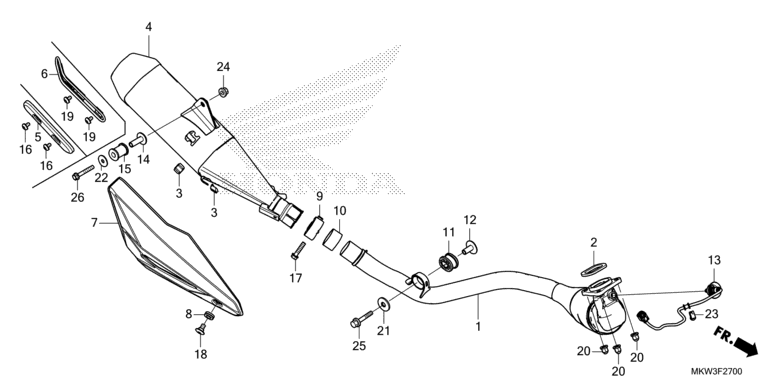 EXHAUST MUFFLER