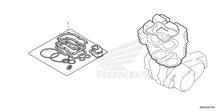 GASKET KIT A