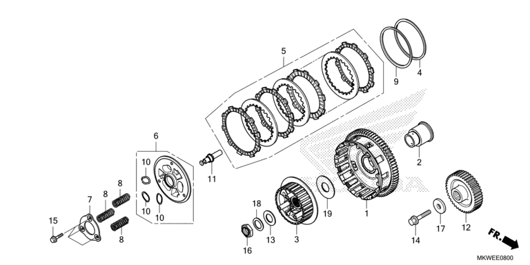 CLUTCH (NC750XA)