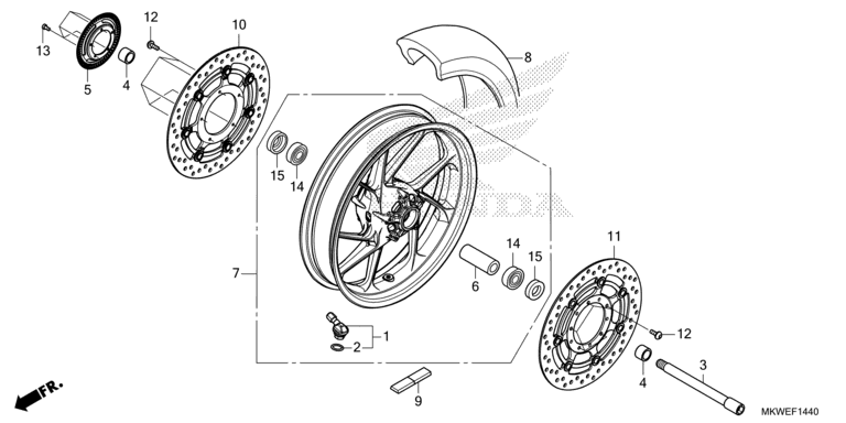FRONT WHEEL