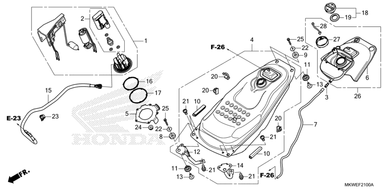 FUEL TANK/FUEL PUMP