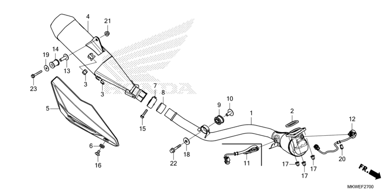 EXHAUST MUFFLER