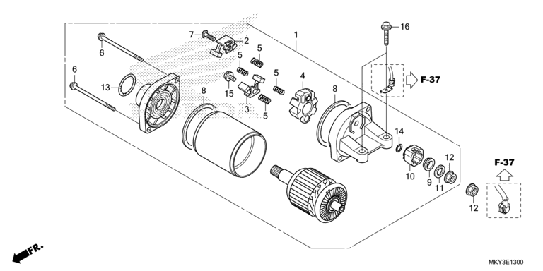 STARTING MOTOR