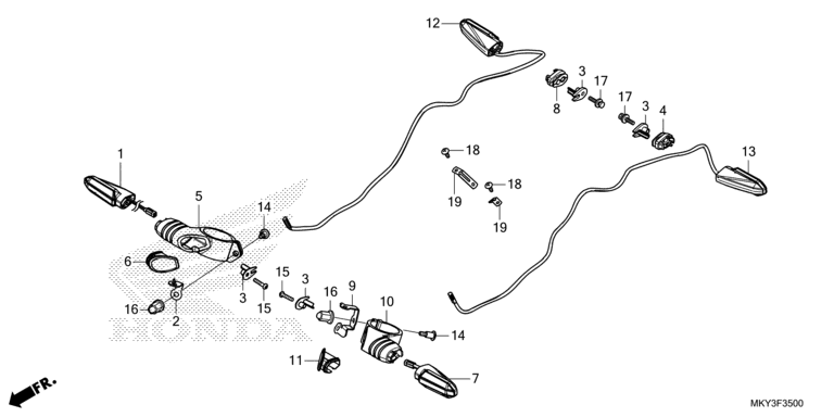 INDICATOR (CB650RA)