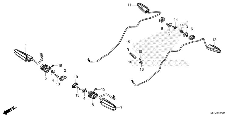 INDICATOR (CBR650RA)