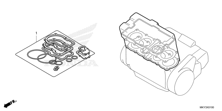 GASKET KIT A