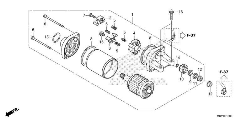 STARTING MOTOR
