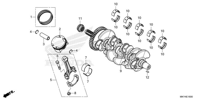 CRANKSHAFT/PISTON