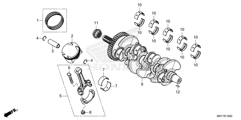 CRANKSHAFT/PISTON