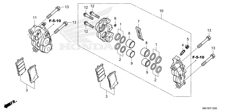 FRONT BRAKE CALIPER