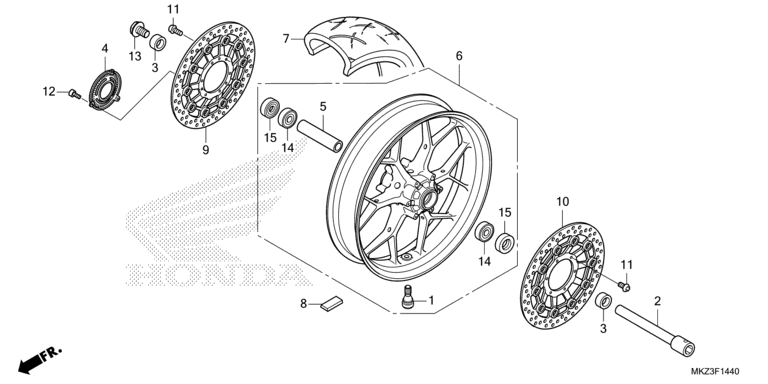 FRONT WHEEL