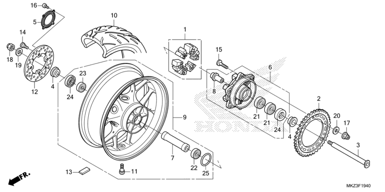 REAR WHEEL