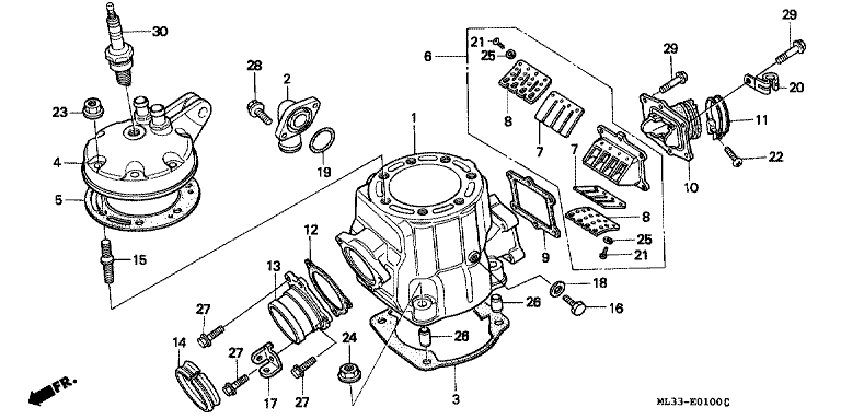CYLINDER HEAD/CYLINDER