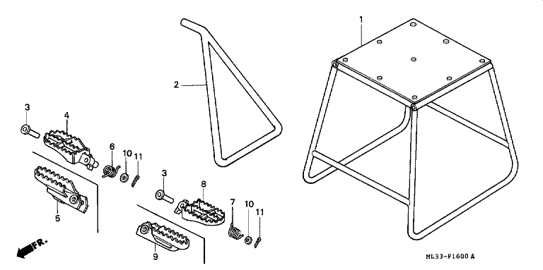STAND/FOOTPEG/FOOTREST