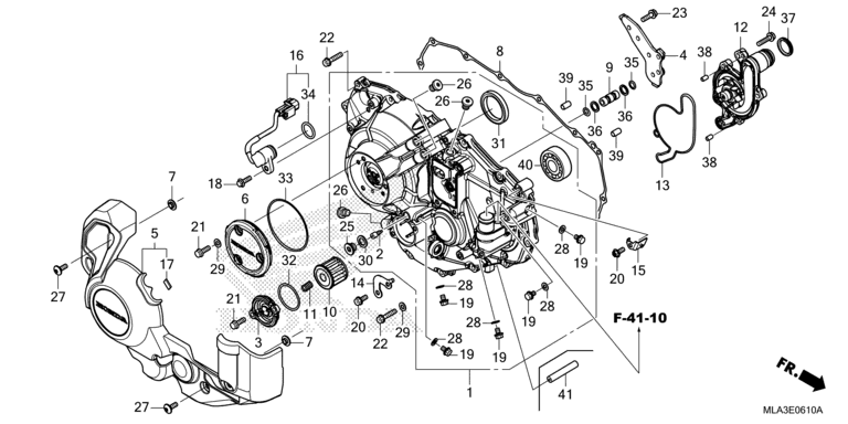 RIGHT CRANKCASE COVER (CMX1100D/D2)