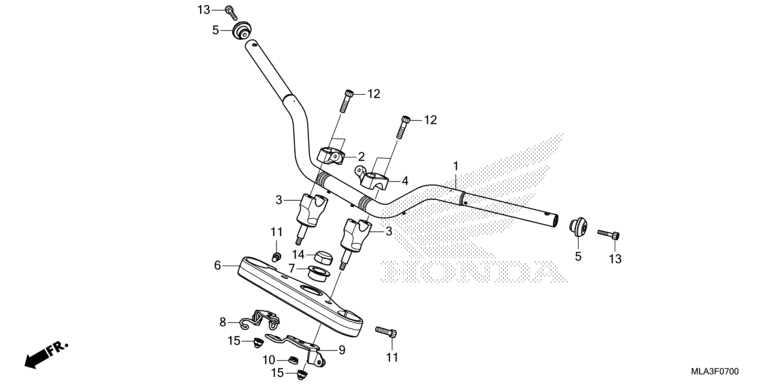 HANDLE BAR/TOP BRIDGE