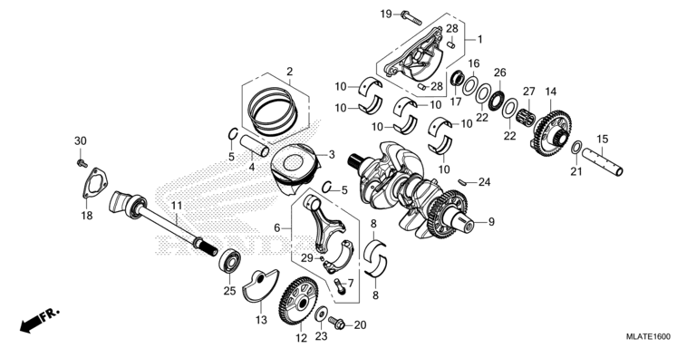 CRANKSHAFT/PISTON