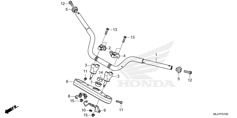 HANDLE PIPE/TOP BRIDGE